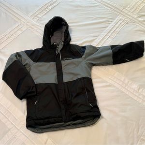 Boys Columbia Omni-heat Out Grown Winter Jacket